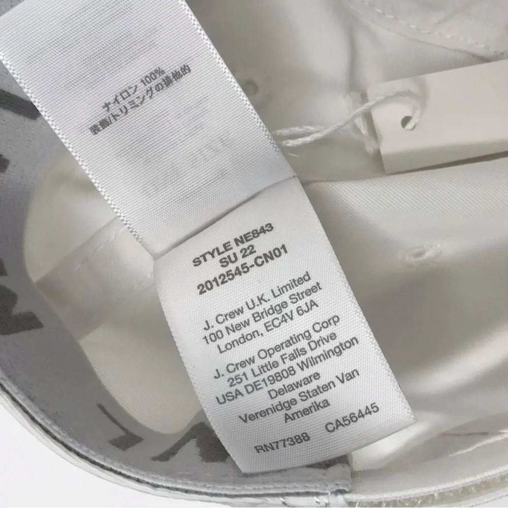 New! Madewell MWL (Re)sourced Athletic Baseball Cap Hat